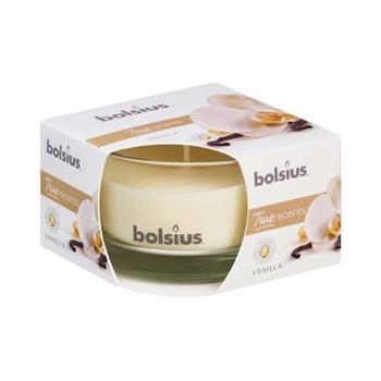 Svíčka vonná sklo BOLSIUS Vanilka 8cm