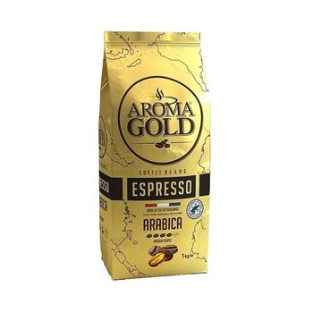 Káva AROMA GOLD Espresso zrnková 1kg