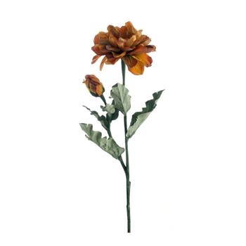 Ostálka ECO řezaná umělá žluto-oranžová 63cm