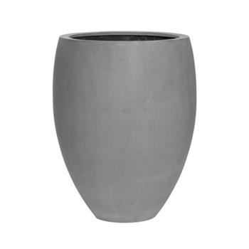 Květináč kulatý vysoký BOND M fiberstone šedý 48,5cm