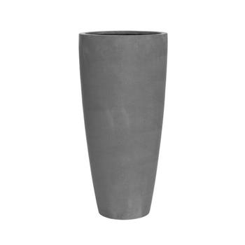 Květináč kulatý vysoký DAX XL fiberstone šedý 100x47cm