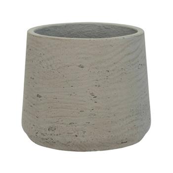 Obal kulatý PATT XL fiberclay sv.šedý 23cm
